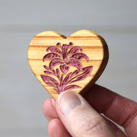 Engraved Easter Hearts
