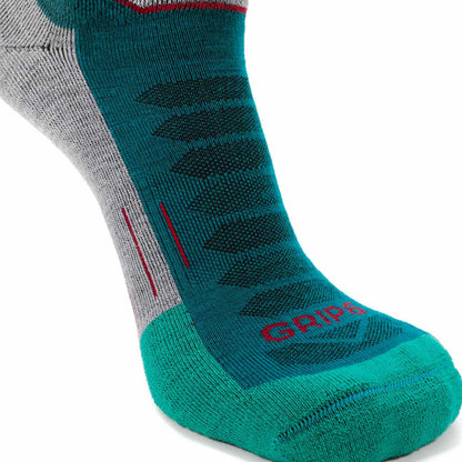 8 Pairs Emerald - Run Ankle Midweight Merino Wool Sock