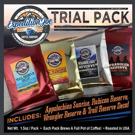 COFFEE TRIAL PACK + DECAF