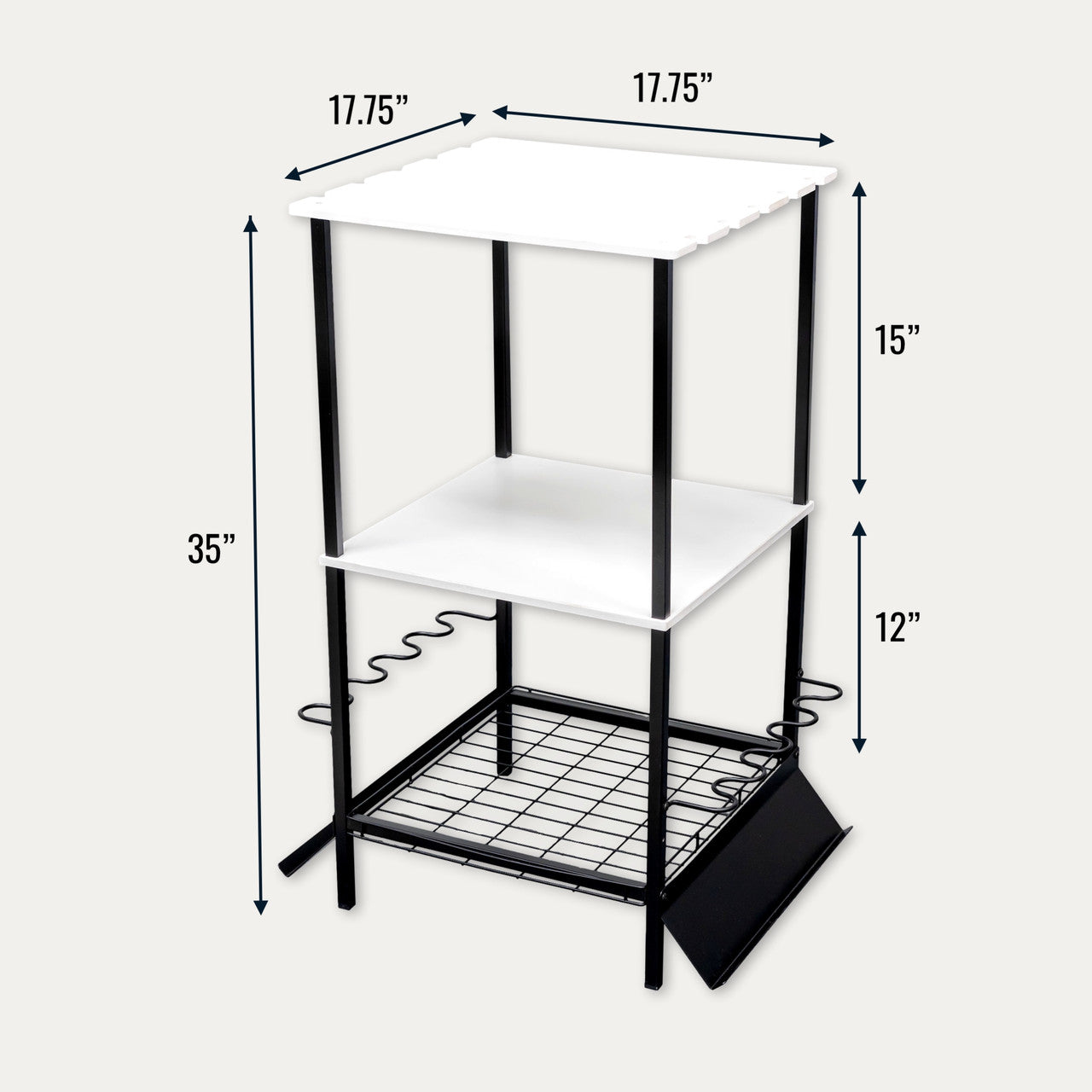 Tarpon Fishing Pole Stand | Holds up to 10 Rods