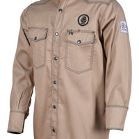 khaki welding FR Shirt