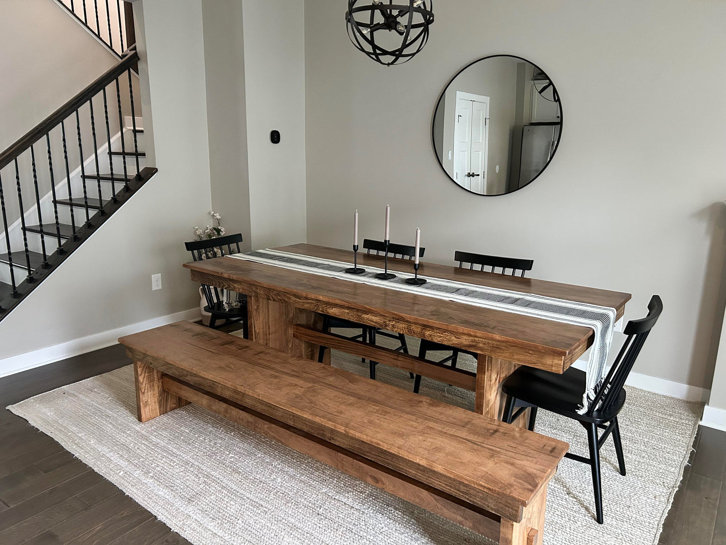 Pedestal Bench