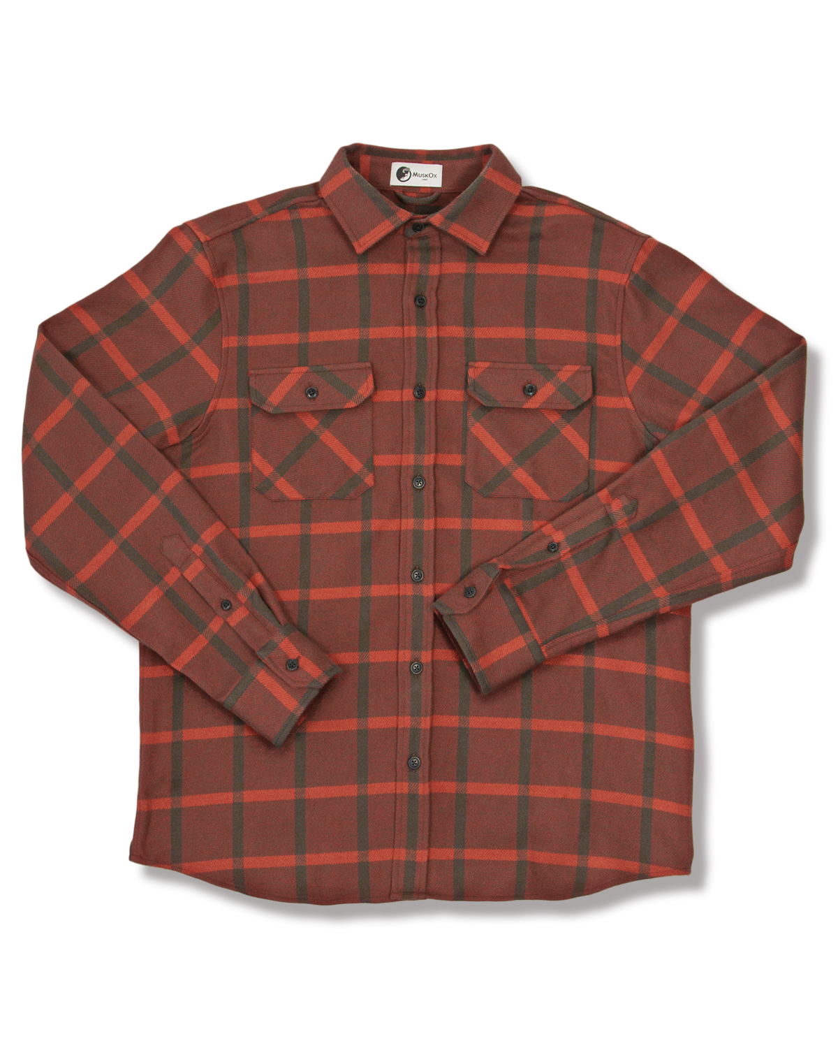 Field Grand Flannel, Brick Windowpane