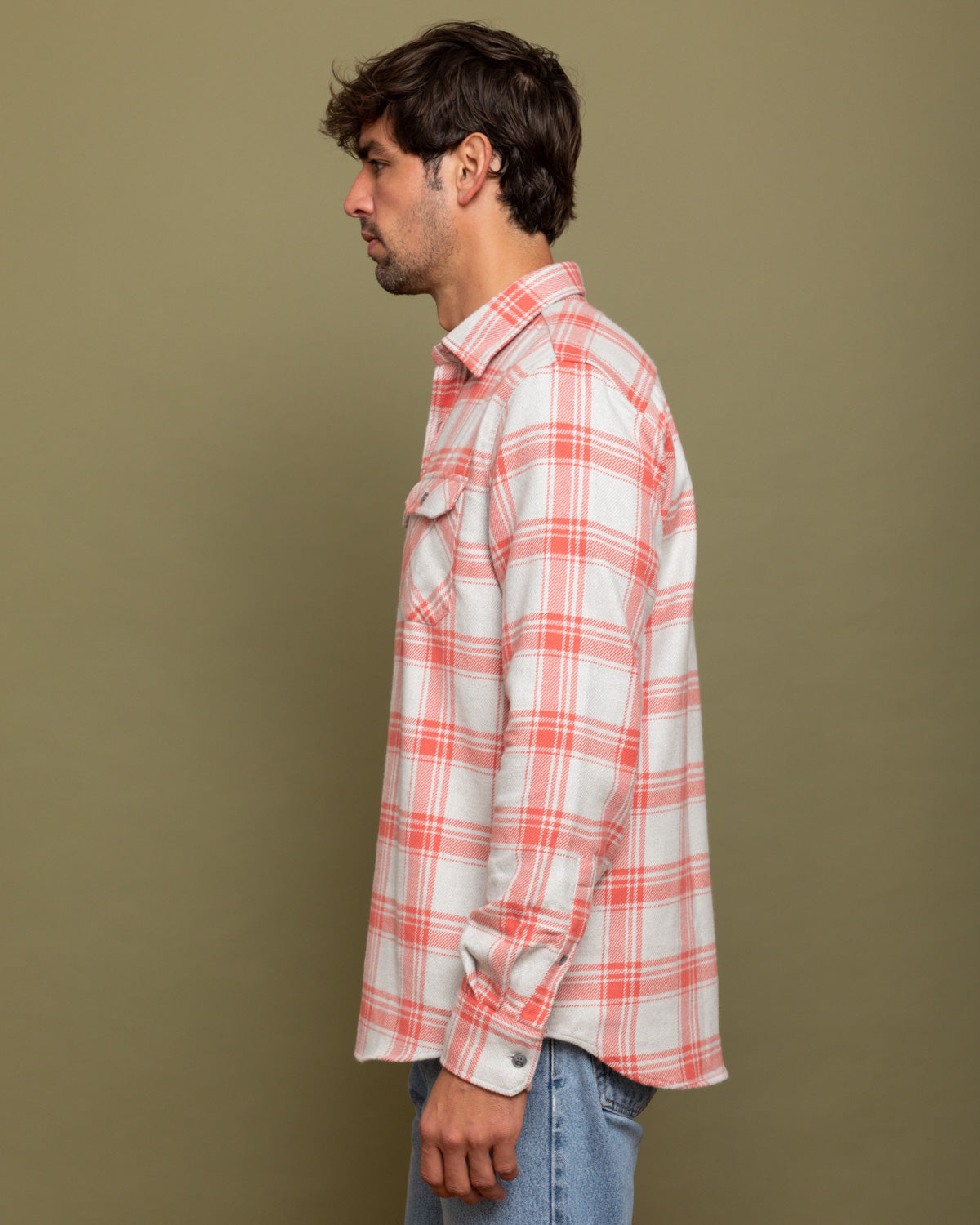 Field Grand Flannel, Oatmeal