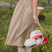 Made in America - Red Stripe Vintage Trucker Hat