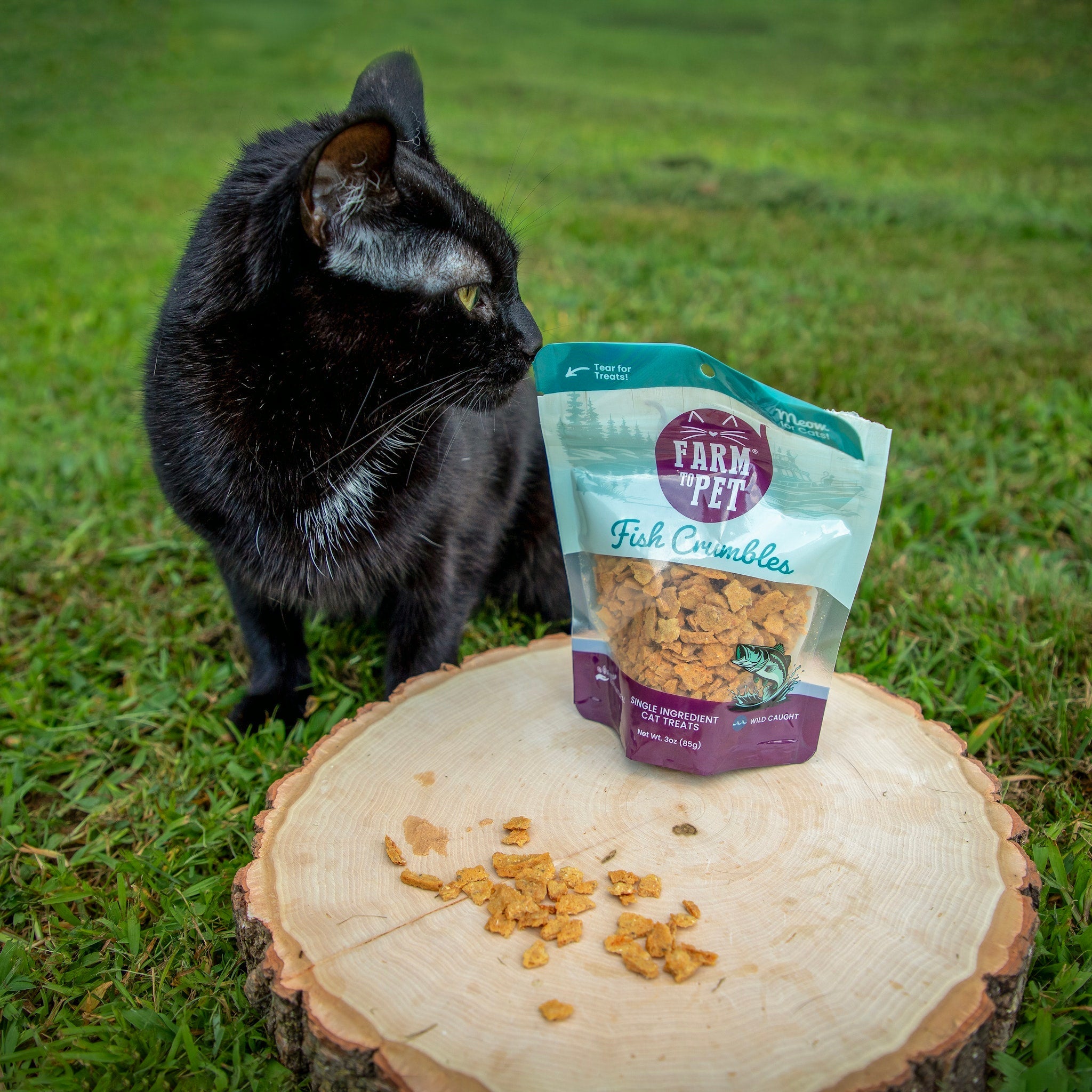 Fish Crumbles for Cats | All-Natural Fish Cat Treats
