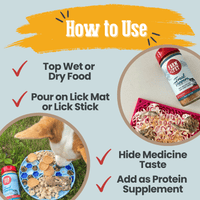 Treat Topper Fish Dog Food Topper | Low-Fat Meal Topper for Pets