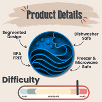 Slow Feeder Dog Bowls