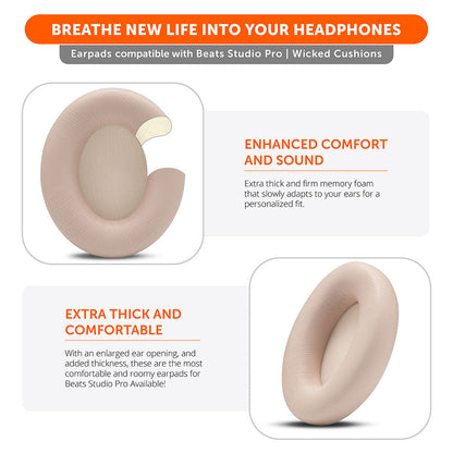 Beats Studio Pro Earpads by Wicked Cushions