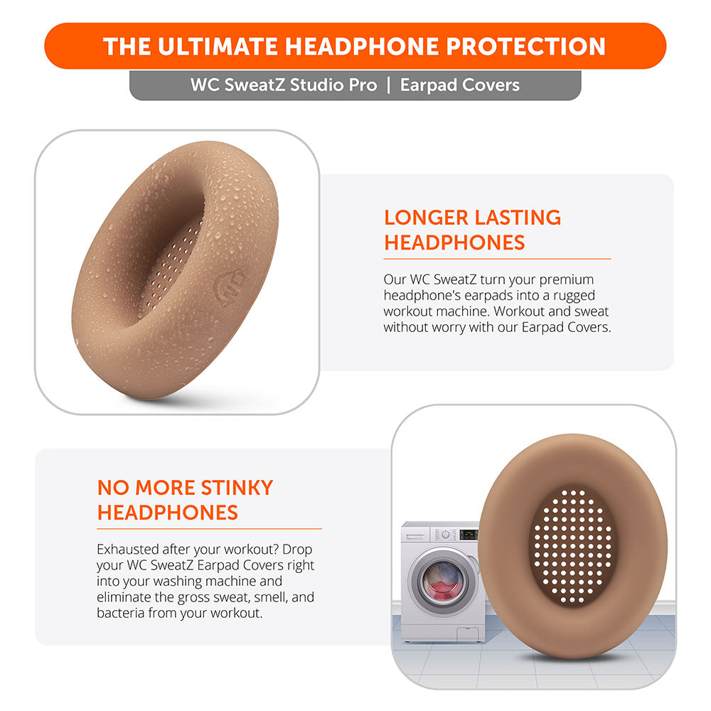 Beats Studio Pro Earpad Sweat Covers - WC SweatZ Studio Pro