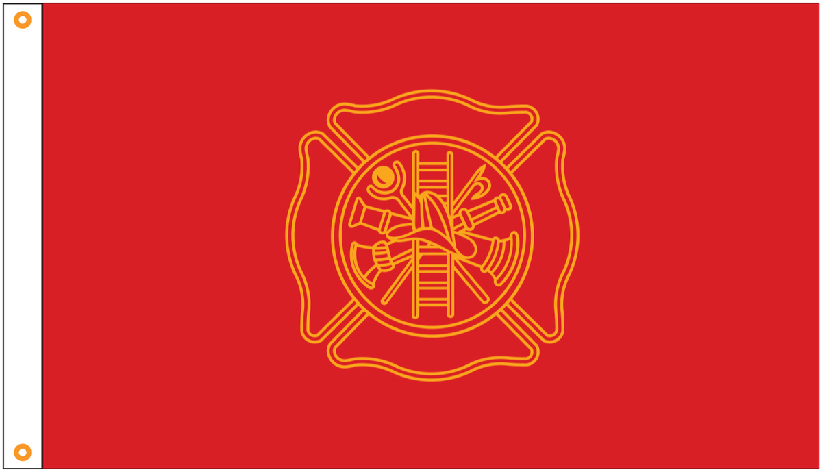 Fire Fighters Outdoor Flag
