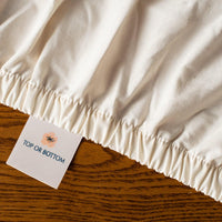 Cotton Single [Separate] Fitted Bed Sheet