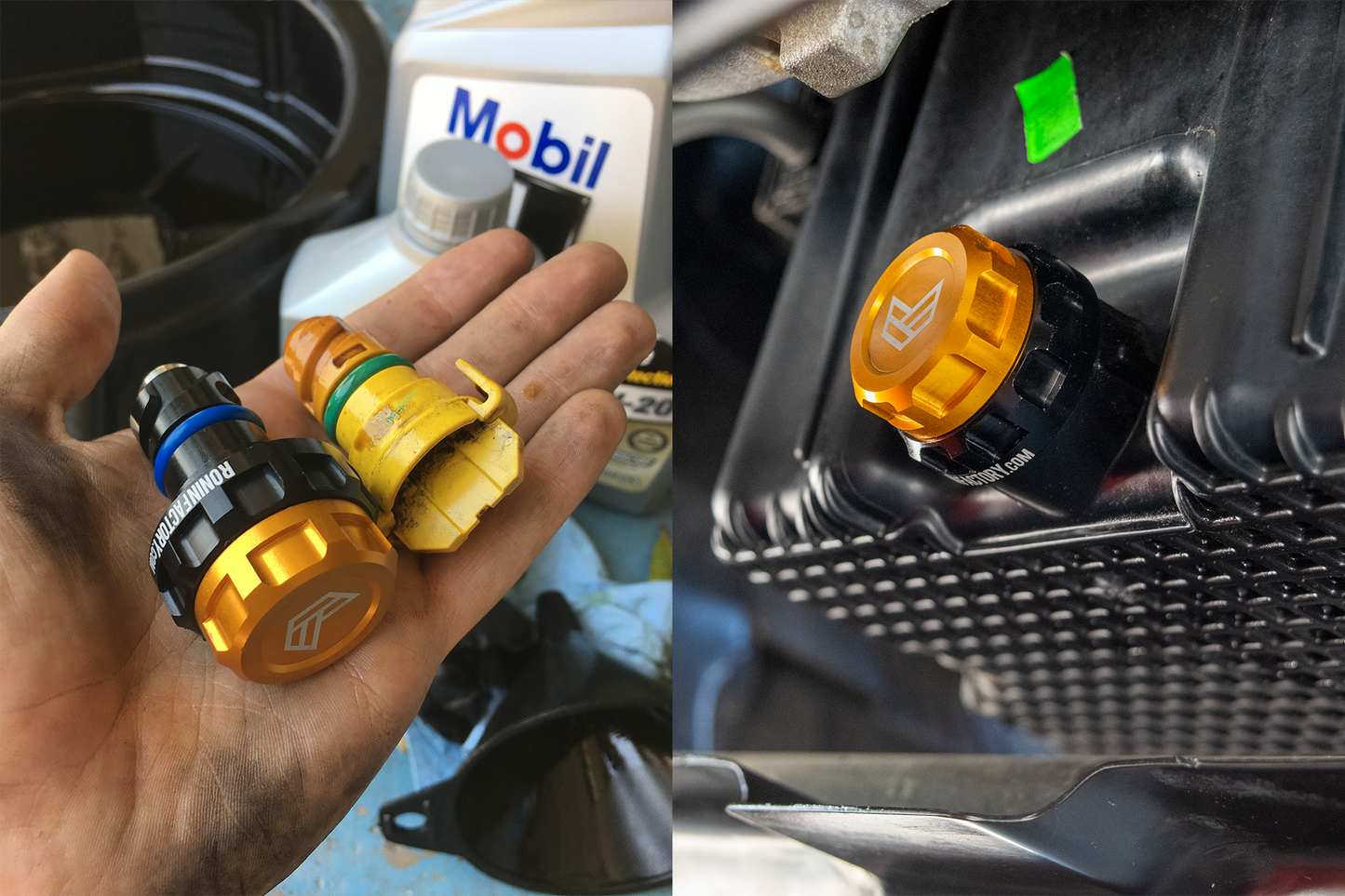 EASY OIL DRAIN FOR FORD