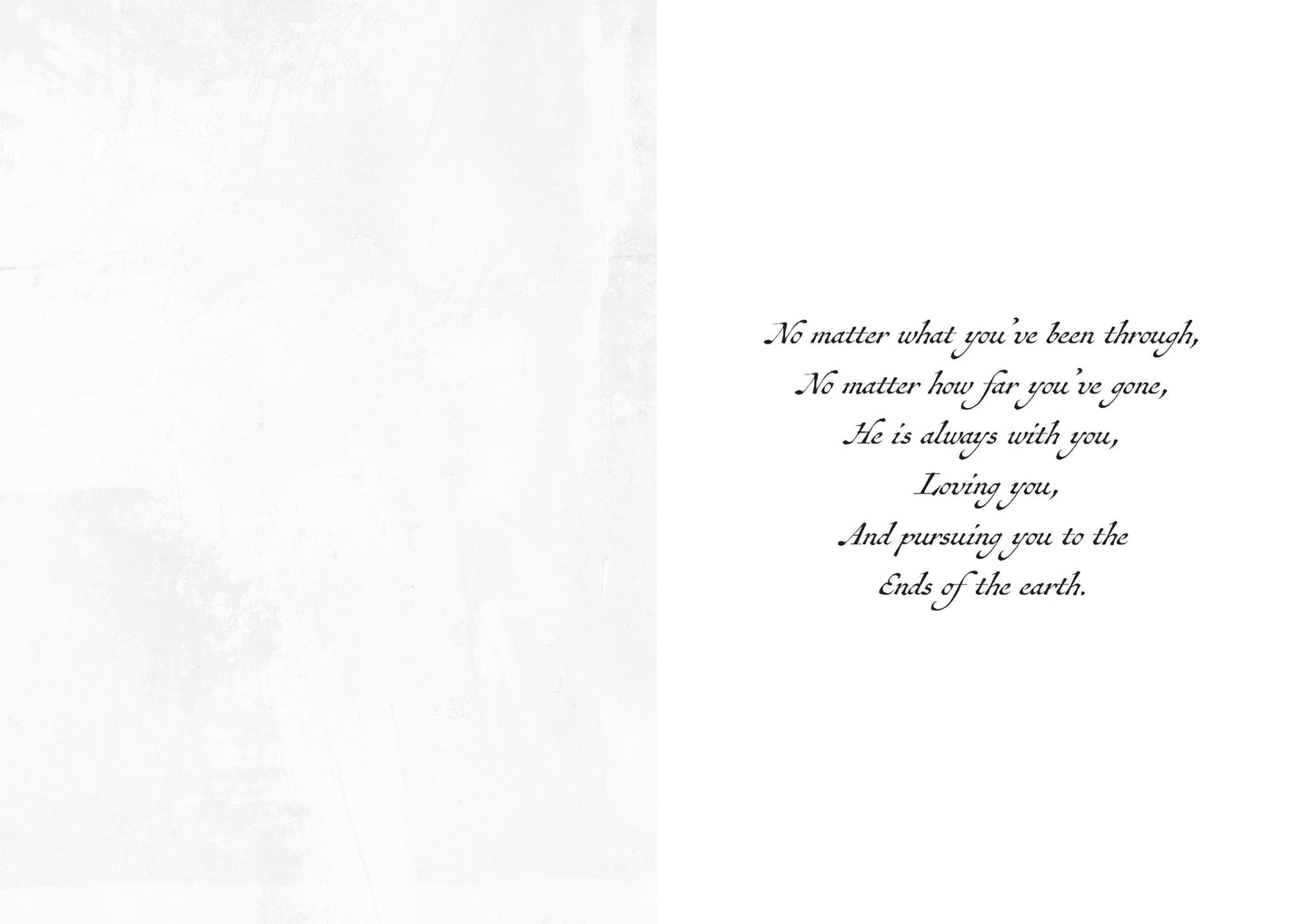 'For the One Who Lost Its Way' Greeting Card