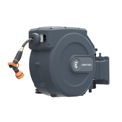 Retractable Garden Hose Reel 62ft-155ft
