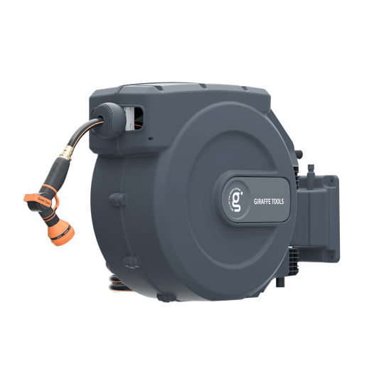 Retractable Garden Hose Reel 62ft-155ft