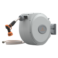 Retractable Garden Hose Reel-5/8 in-65ft