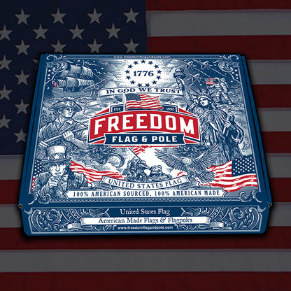 American Flag, Heavy-Duty Nylon - 100% Made in USA