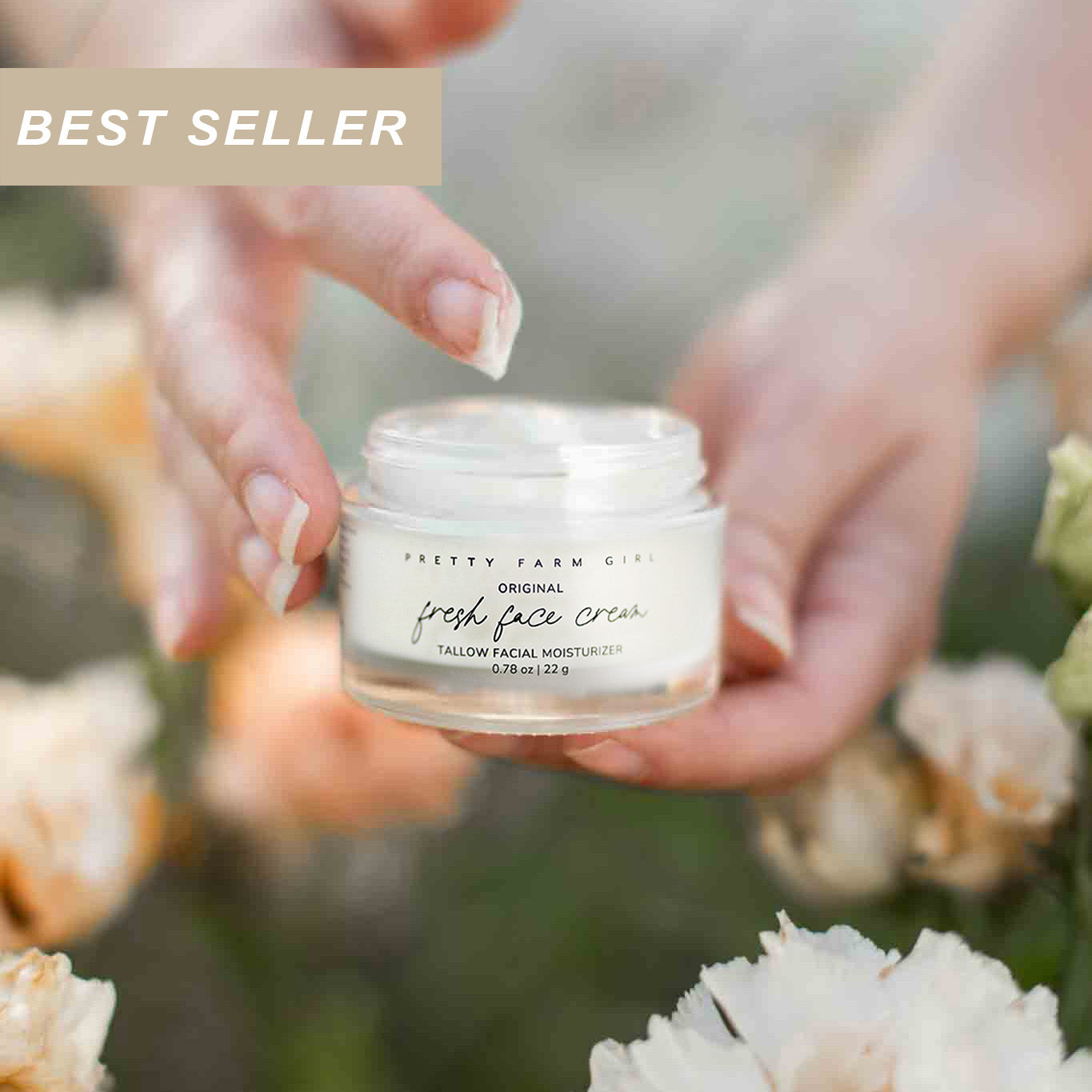 Original Fresh Face Cream Anti-Aging Tallow Facial Moisturizer