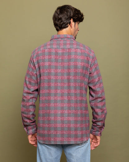 Grand Flannel, Burgundy