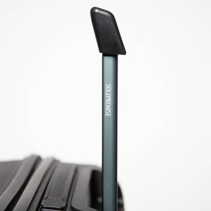 24-inch Black Hardcase Roller Luggage