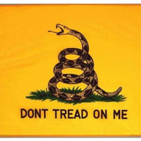 Gadsden Flag with Grommets Along the Edges for Wall Hanging