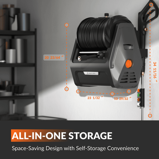 Grandfalls  Retractable Pressure Washer Essential