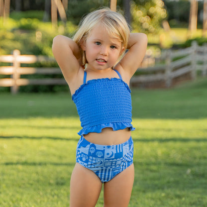 Smocked Tankini Top (Girls)