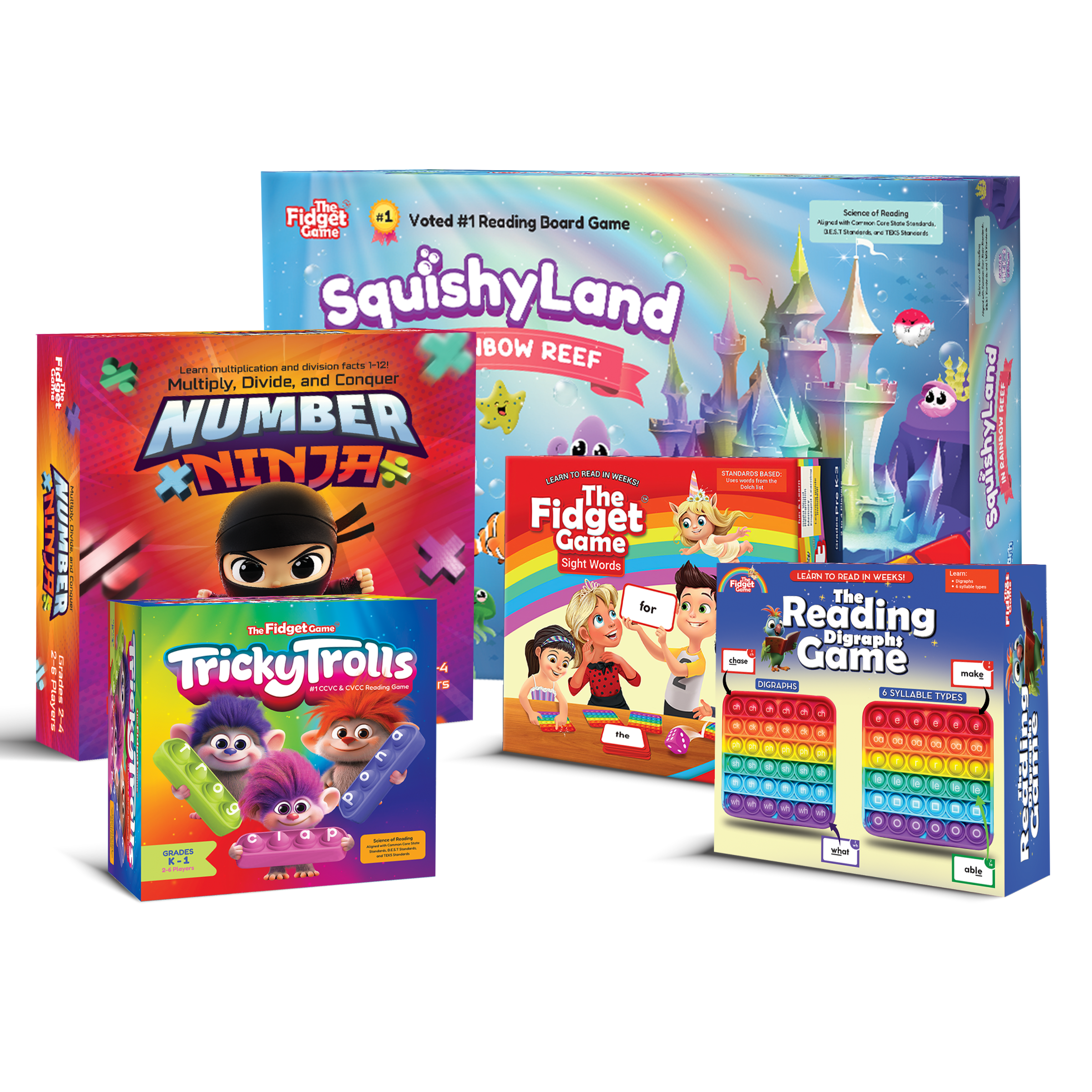 The Reading Digraphs Game