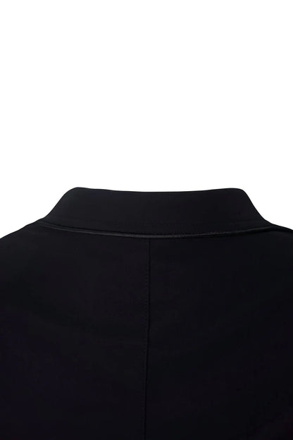 Grand Prix Saltare Dolce 3 Button Riding Show Jacket, Black