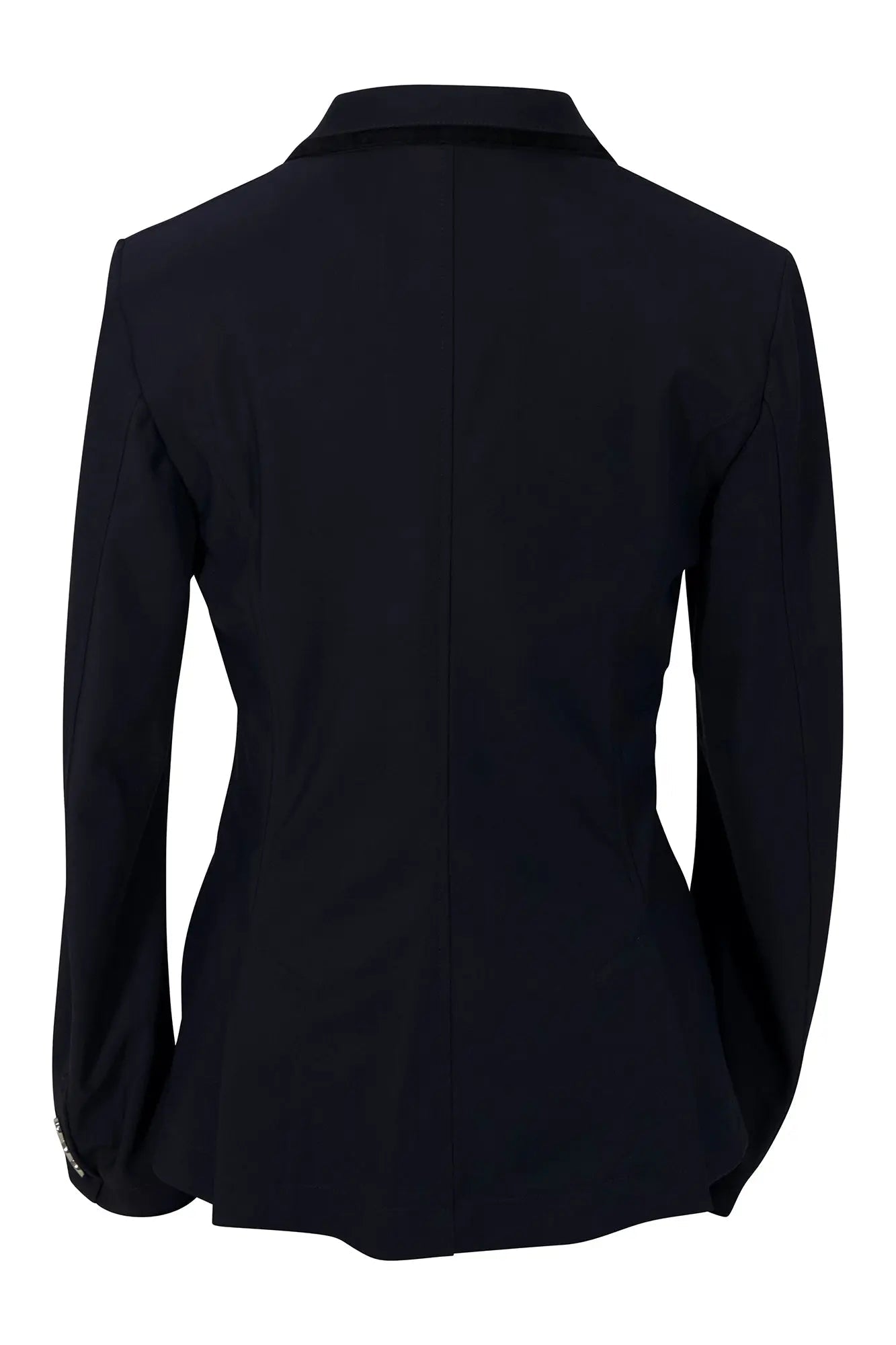Grand Prix Saltare Premio 4 Button Riding Show Coat, Navy with Black
