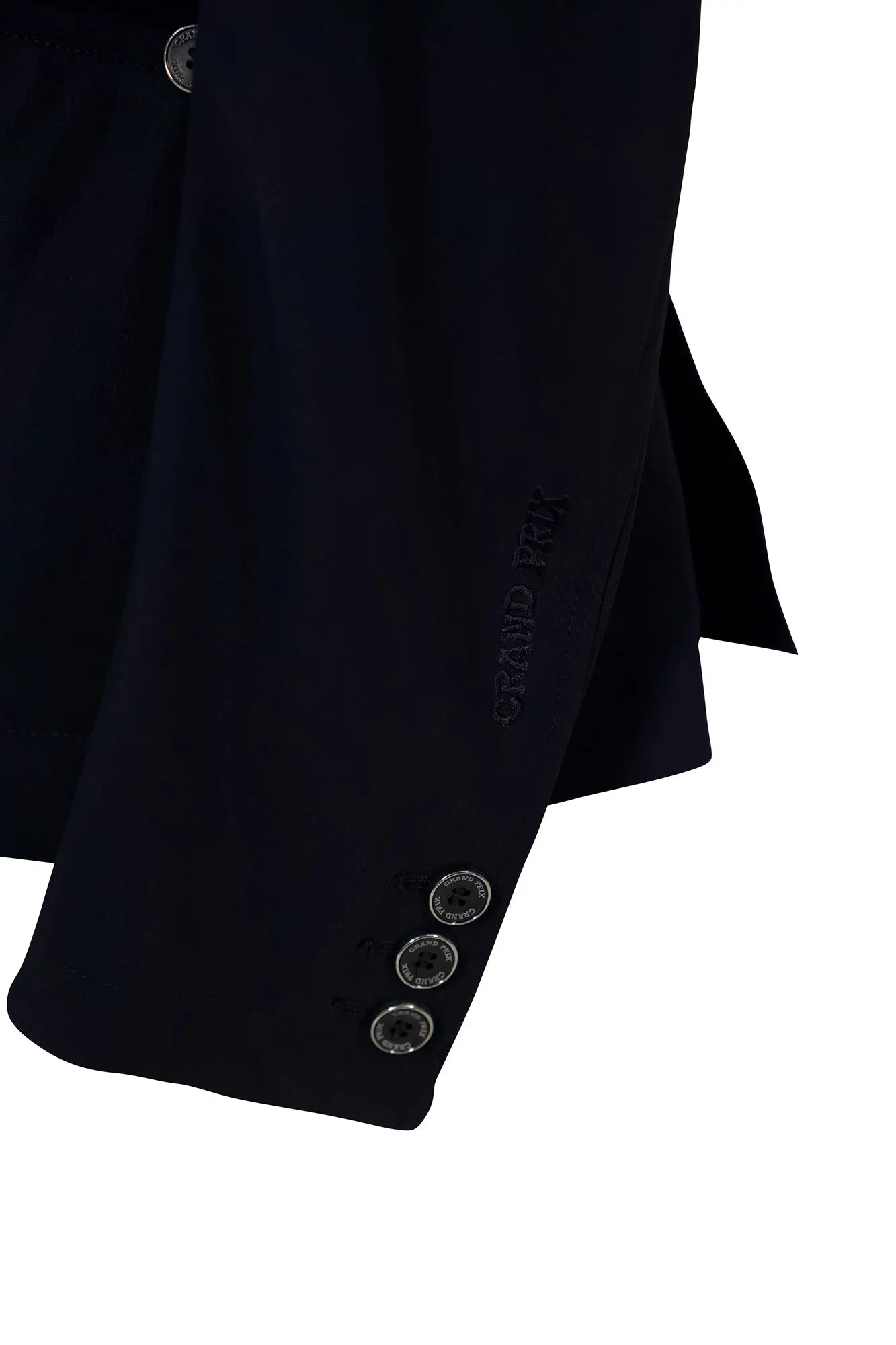 Grand Prix Saltare Premio 4 Button Riding Show Coat, Navy with Navy