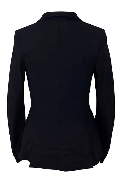 Grand Prix Saltare Premio 4 Button Riding Show Coat, Navy with Navy