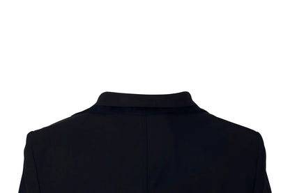 Grand Prix Saltare Premio 4 Button Riding Show Coat, Navy with Navy
