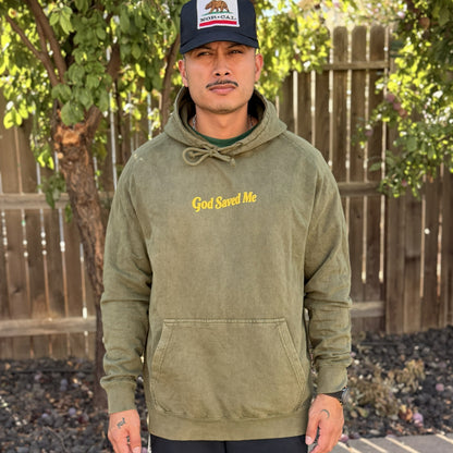 Olive Tree Hoodie: 100% ring-spun cotton