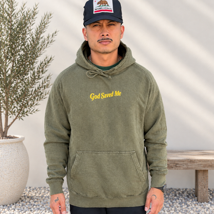 Olive Tree Hoodie: 100% ring-spun cotton