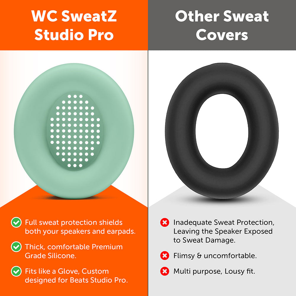Beats Studio Pro Earpad Sweat Covers - WC SweatZ Studio Pro