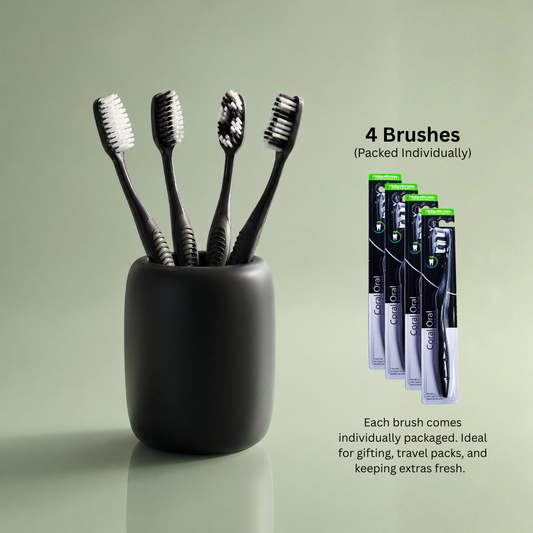 (4) Single-Pack Toothbrushes