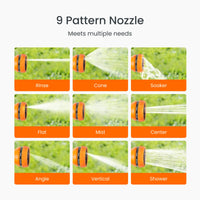 Ground-Mounted Retractable Hose Reel 82ft-130ft