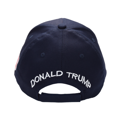 Gulf of America Cap – Beach Scene Printed Bill & USA Flag Patch