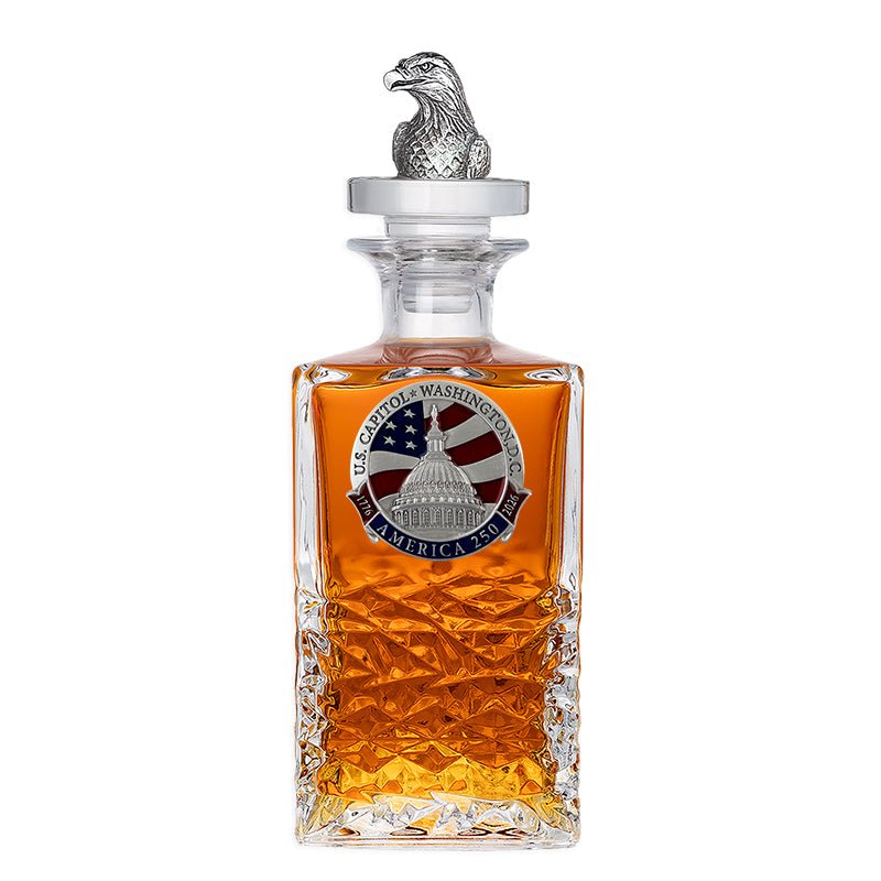 America's 250th Anniversary Capitol Dome Heritage Decanter with 3D Top