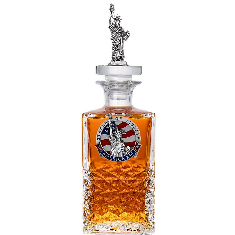 America's 250th Anniversary Statue of Liberty Heritage Decanter with 3D Top