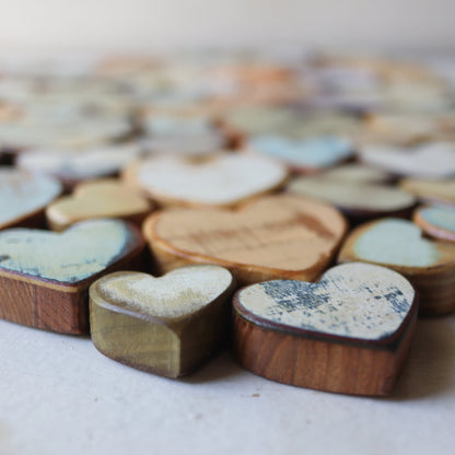 Heart of Hearts Wood Art