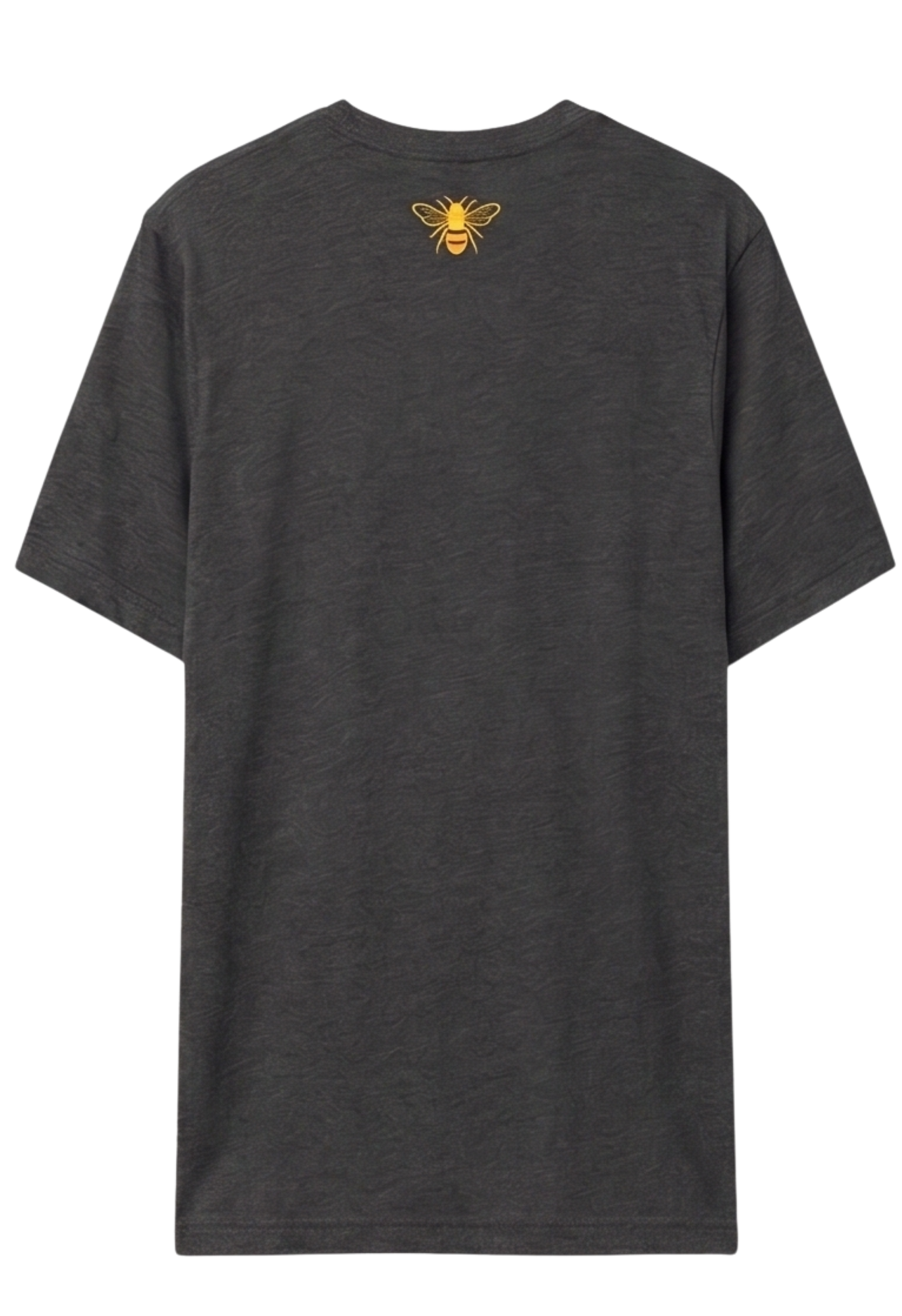 Heather Charcoal Abstract Flowers Short Sleeve Shirt