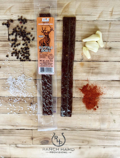 Elk Jerky — Hickory Smoked