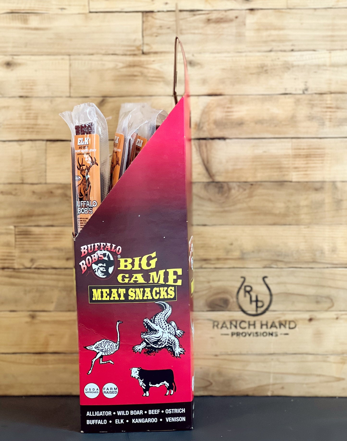 Elk Jerky — Hickory Smoked