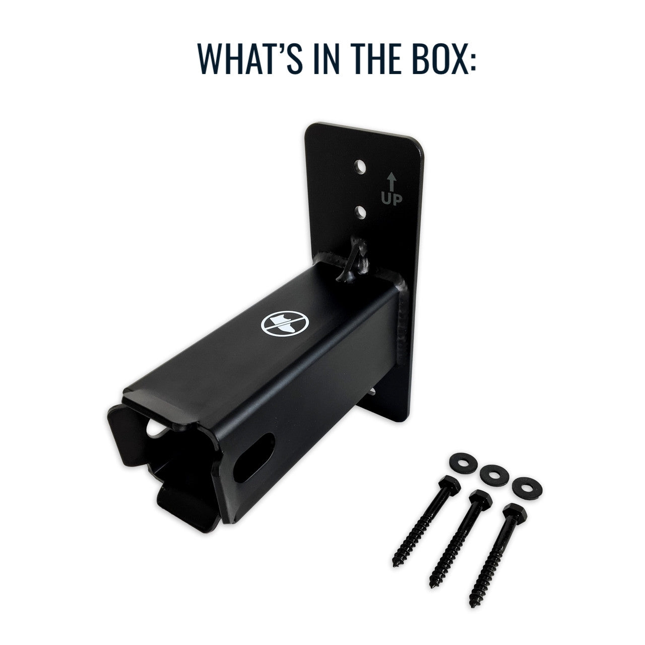 2" Hitch Wall Mount | Holds Bike or Cargo Car Rack