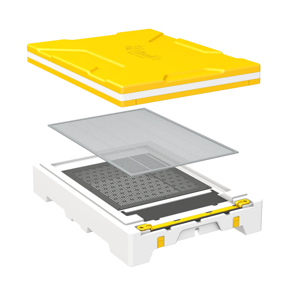 HiveIQ Base & Lid Kit w/ Queen Excluder