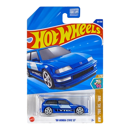 Hot Wheels '90 Honda Civic EF | '70s VS. '90s Series 1/10