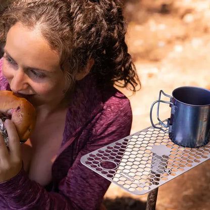 Honey Bee Camping Table - Keep Food & Drinks Off the Dirt
